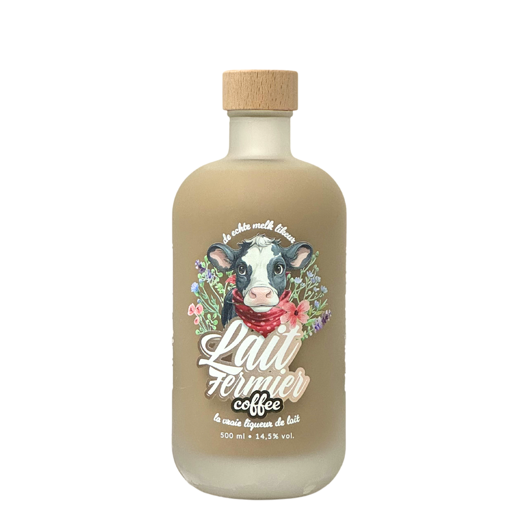 Lait Fermier Café - Liqueur - 14,5% Vol. - 500ml.