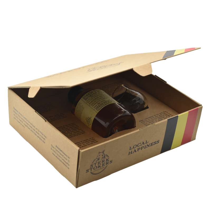 Belgium Bierbrand 'Single Cask 64' Series 07 - 43% Vol. - 500ml - in cadeauverpakking met degustatieglaasje