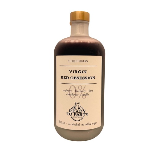 [A6914] VIRGIN RED OBESSION 0% 5L BAG IN BOX 