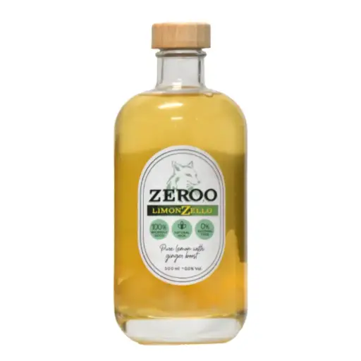 [A7391] Zeroo Limonzello - alcoholvrije drank - 0% - 500ml. 